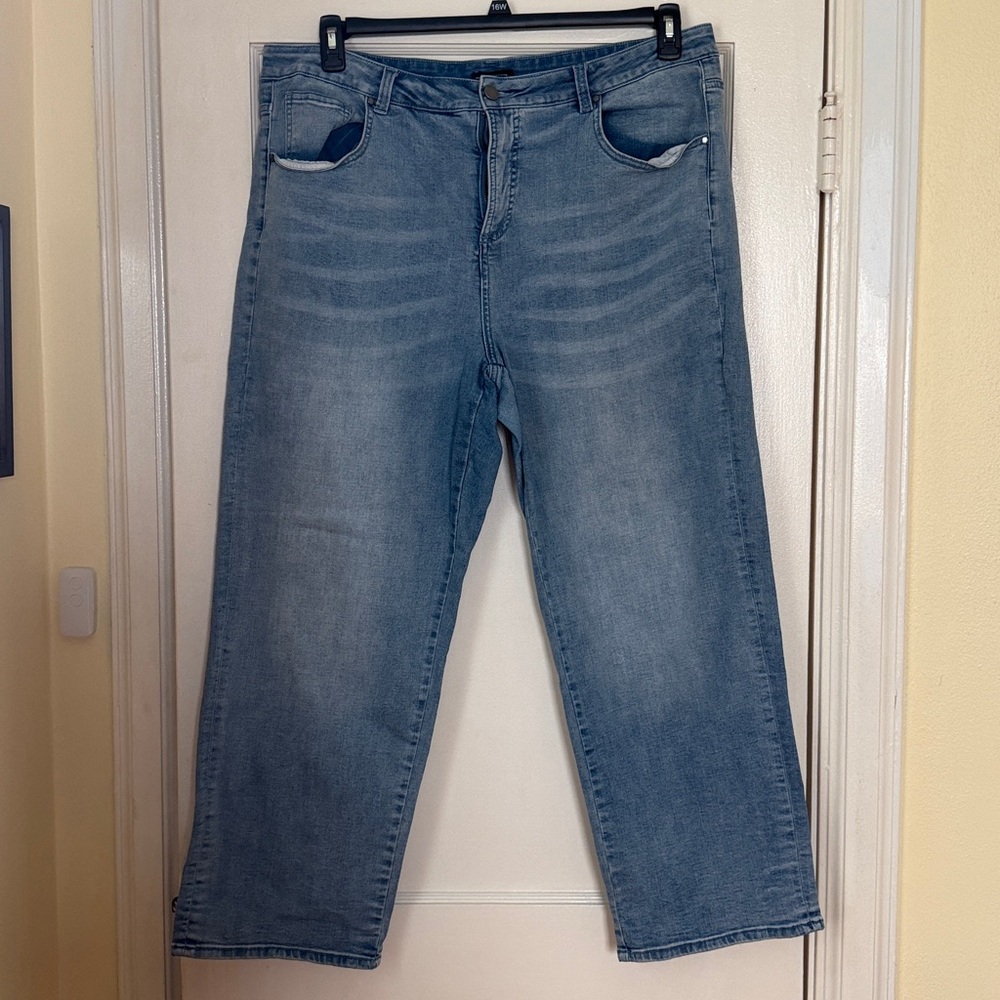 Universal Standard Light Blue Relaxed Jeans